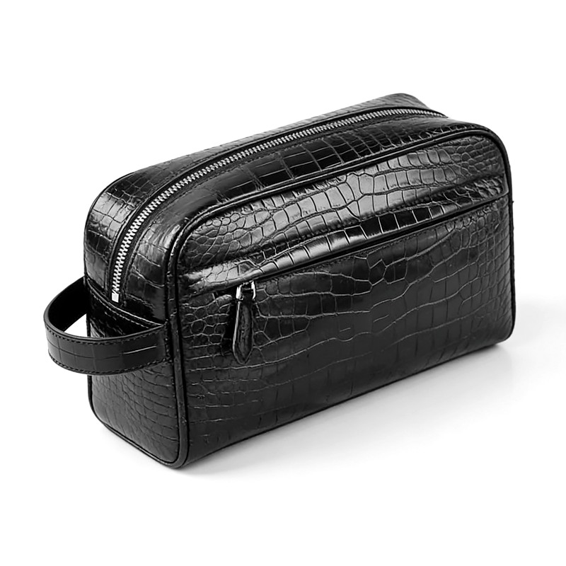Leather Toiletry Bag for Carry-On Travel Leather Toiletry Bag for Carry-On Travel