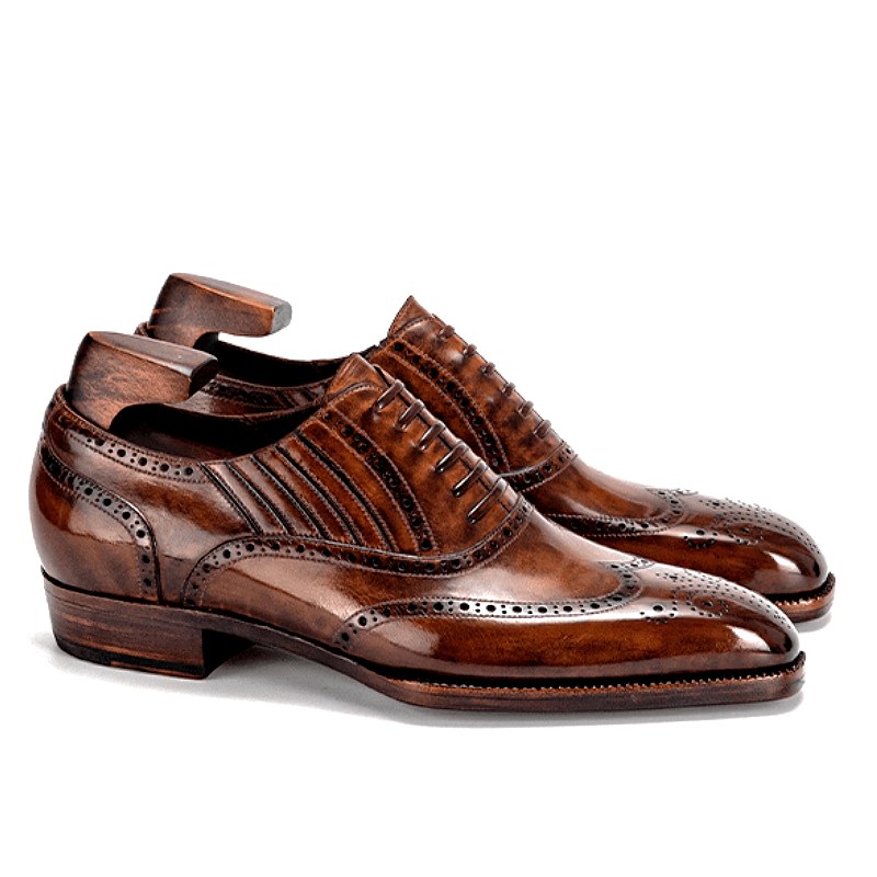 Understand what leather wingtip Oxfords are Understand what leather wingtip Oxfords are