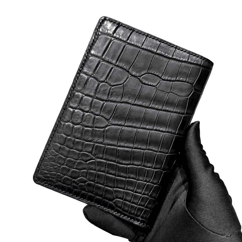 Alligator Passport Holder Crocodile Passport Cover for Men