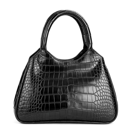 Vintage Alligator Hobo Purse Tote Bag