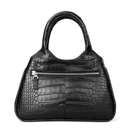 Vintage Alligator Hobo Purse Tote Bag - Back